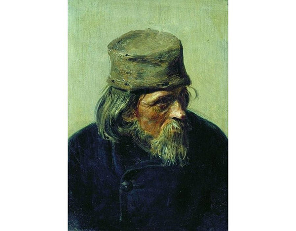 Seller of student works at the Academy of Arts 