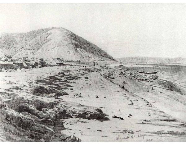 Shiryaev gully on the Volga 