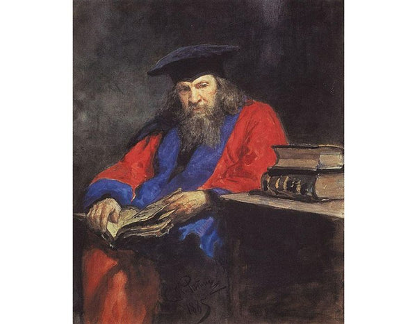 Portrait of Mendeleev 