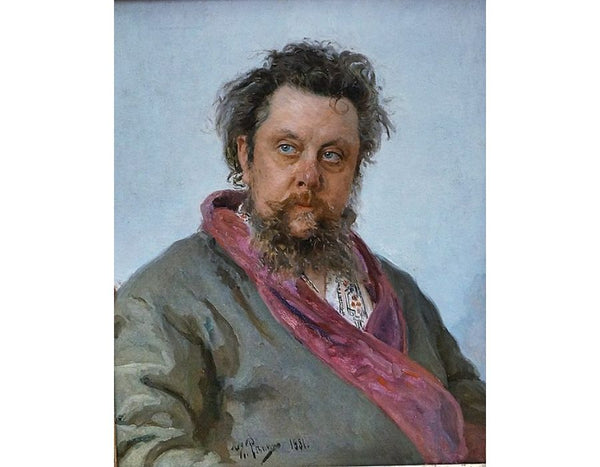 Composer Modest Mussorgsky 