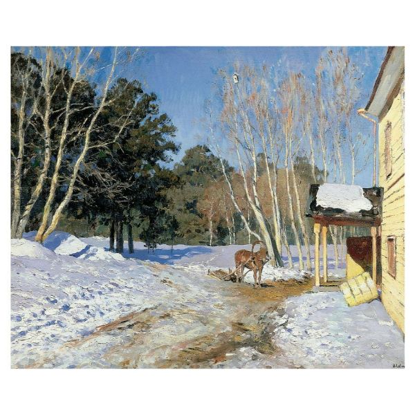 Winter Landscape, 1895 Painting by Isaac Ilyich Levitan