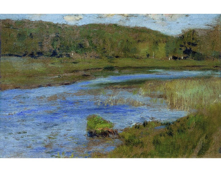 Windy day Painting by Isaac Ilyich Levitan