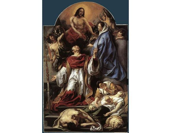 St Charles Cares for the Plague Victims of Milan 
