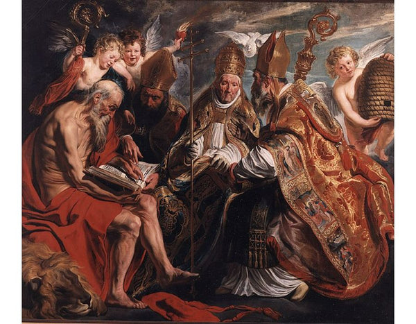 The Four Fathers Of The Latin Church 