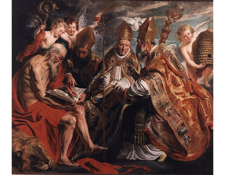 The Four Fathers Of The Latin Church 