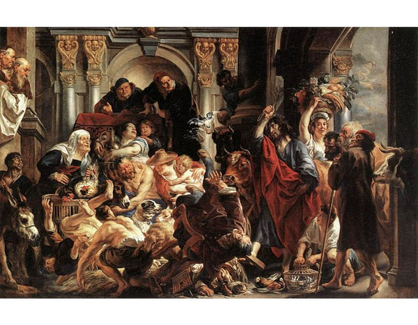Christ Driving the Merchants from the Temple 