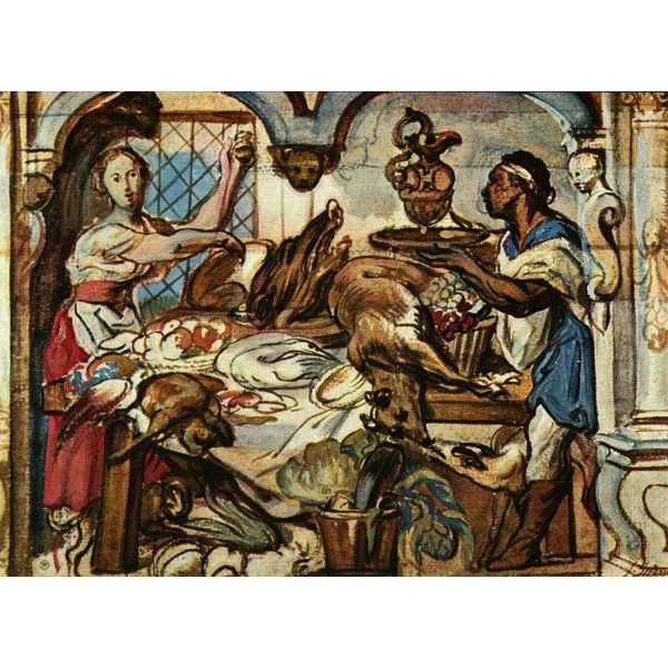 Kitchen scene