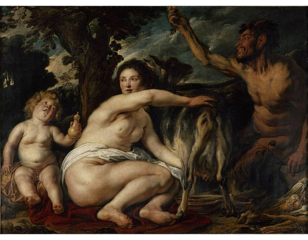 Youth of the Zeus (The goat Amalthea nourished Zeus) 