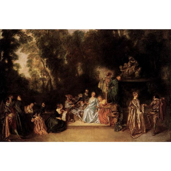 Party In The Open Air 1718-20 