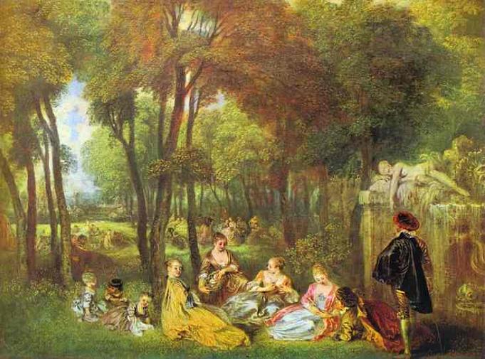 The Champs-Elysees 1719 