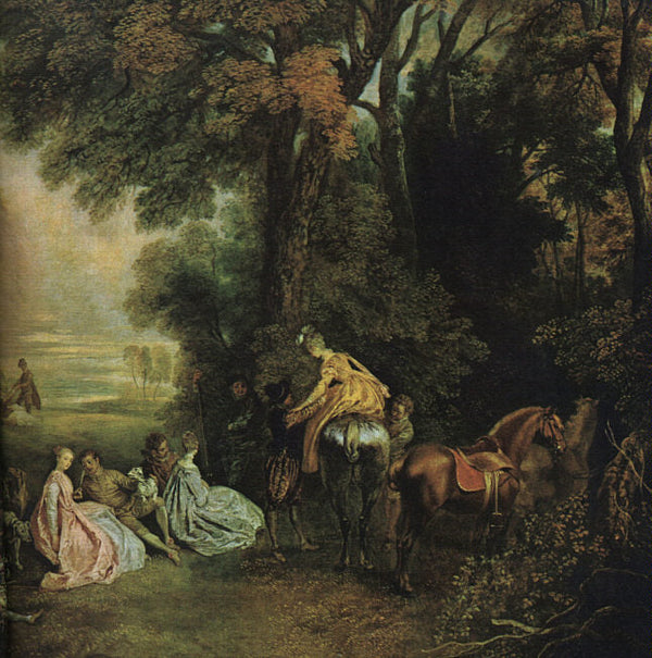 A Halt During the Chase 1720 
