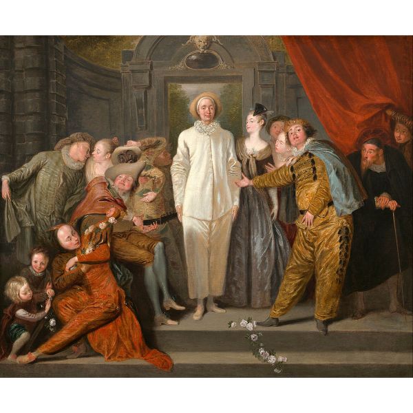 Italian Comedians c. 1720 