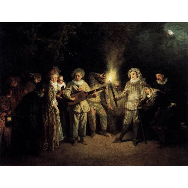 The Italian Comedy 1714 