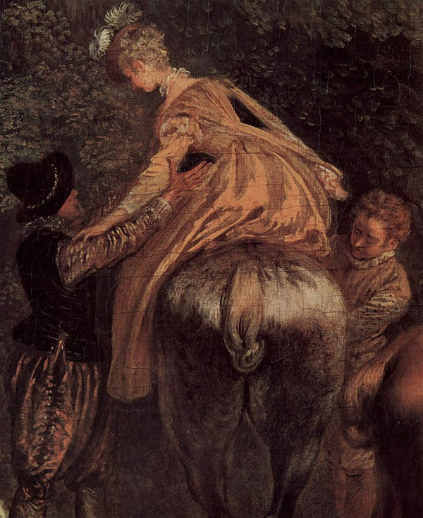 Rendez-vous de chasse (detail 3) 