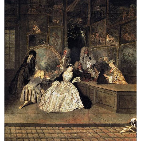 L'Enseigne de Gersaint (detail) 2 