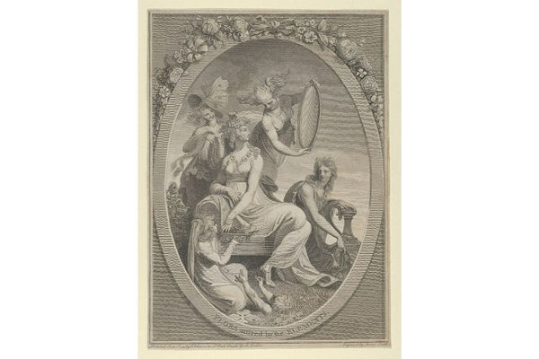 Flora, surrounded by the Four Elements Painting by Johann Henry Fuseli