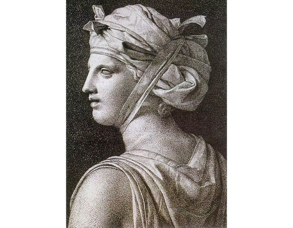 Woman in a Turban 1794 Painting by Jacques Louis David