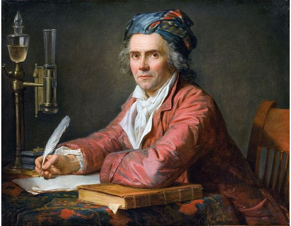 Portrait of Alphonse Leroy 1783 Painting by Jacques Louis David