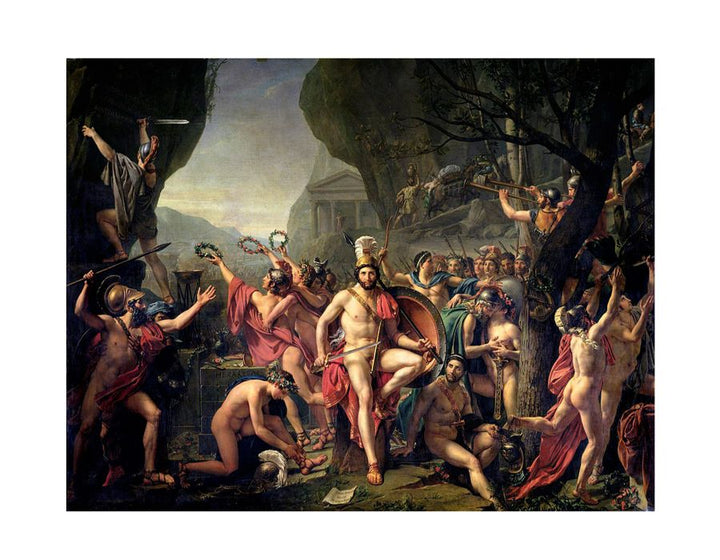 Leonidas at Thermopylae 1814