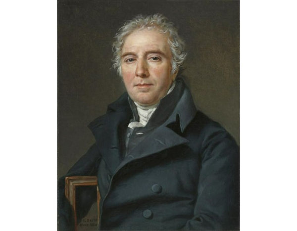 Portrait of Ramel de Nogaret Painting by Jacques Louis David