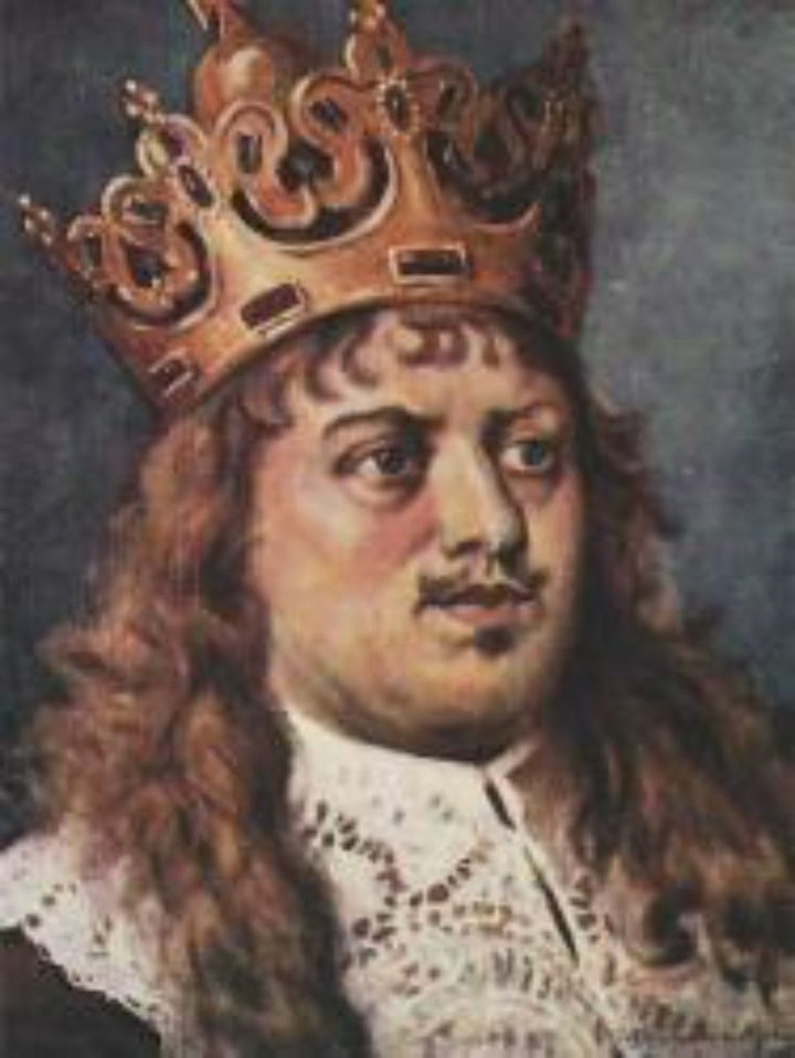 Michal Korybut Painting by Jan Matejko