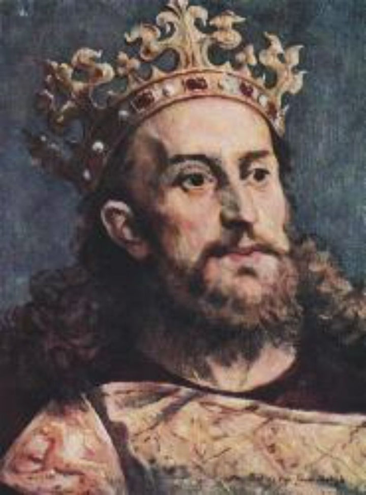 Wenceslaus II Painting by Jan Matejko