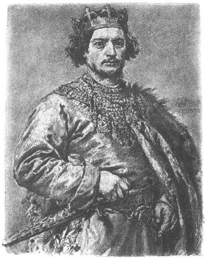 Boleslaw the Bold 2 Painting by Jan Matejko
