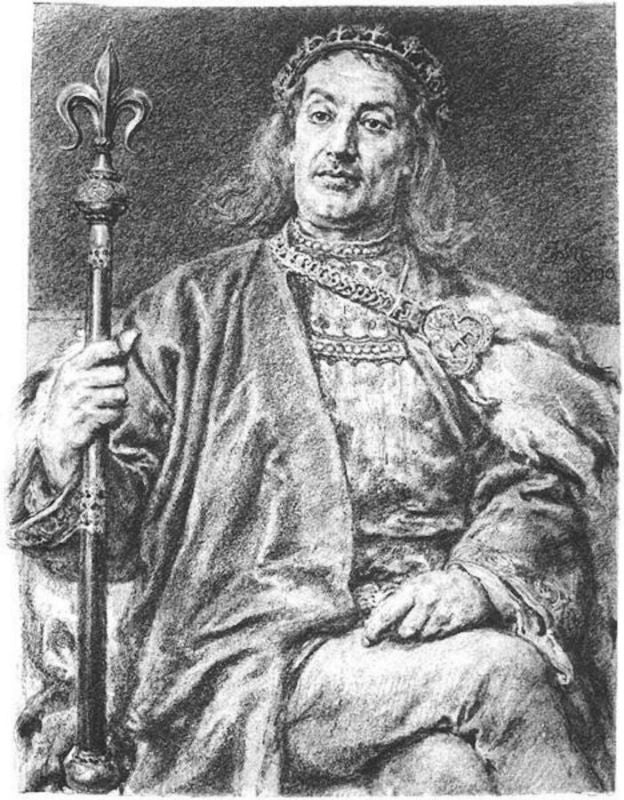 Wladyslaw III Laskonogi Painting by Jan Matejko