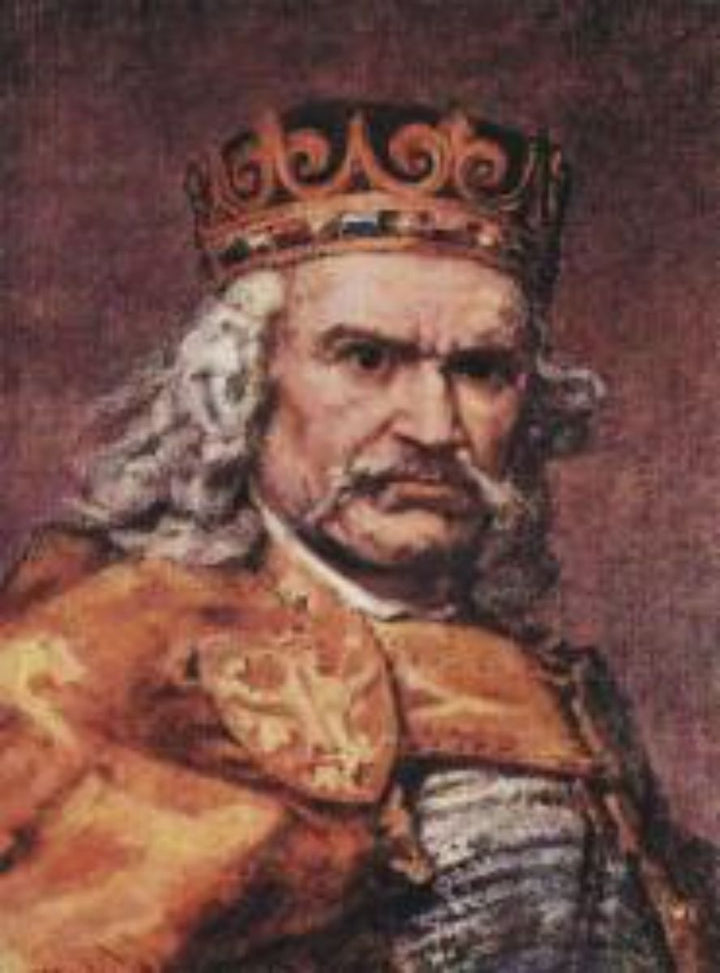 Wladyslaw the Short 3 Painting by Jan Matejko