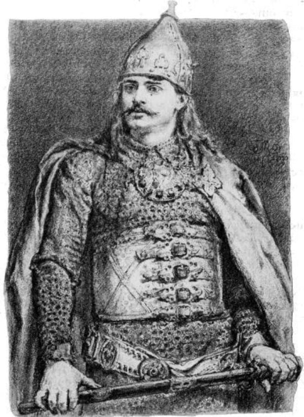 Boleslaw III of Poland (Boleslaw the Wry mouthed) Painting by Jan Matejko