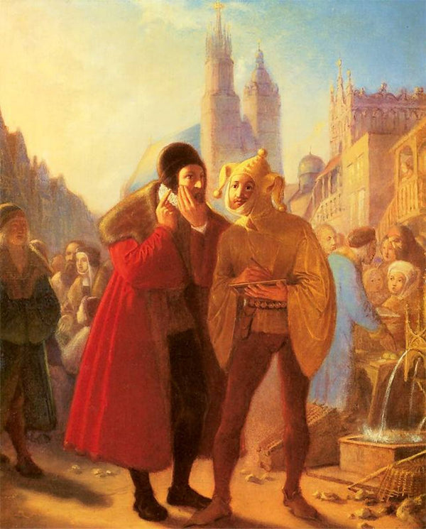 To Stanczyk Painting by Jan Matejko