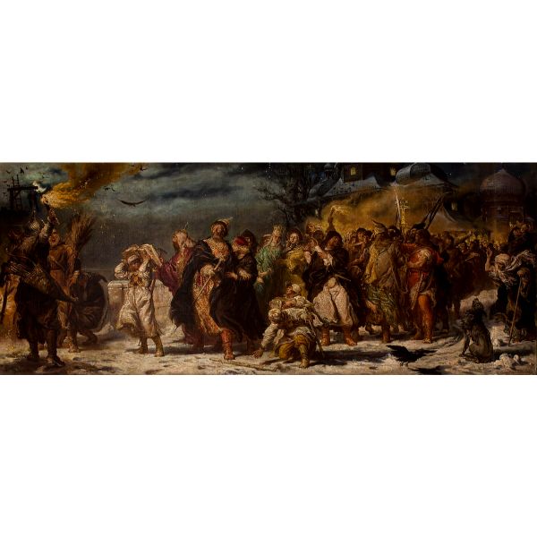 Ivan the Terrible Painting by Jan Matejko