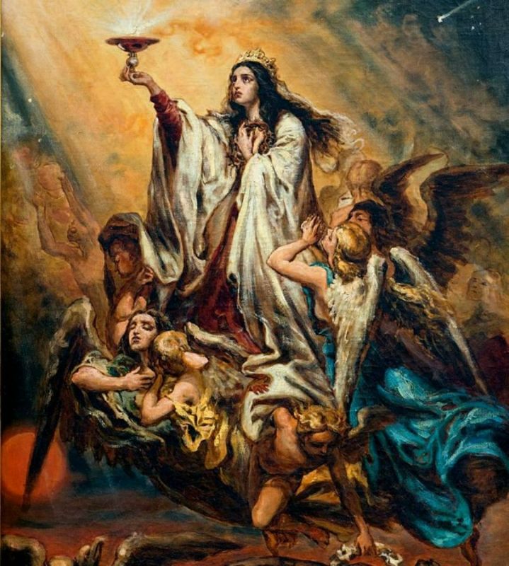 Polonia Painting by Jan Matejko
