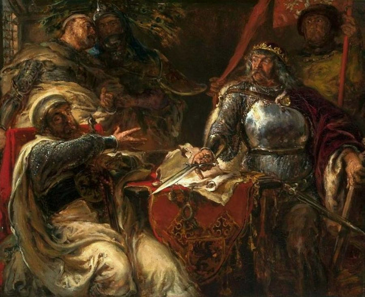 Wladyslaw the Short Painting by Jan Matejko
