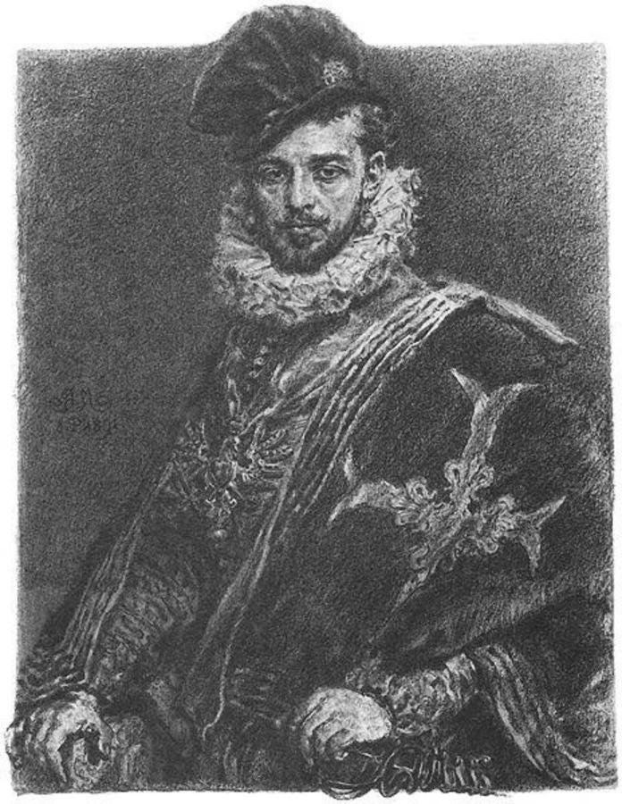 Henryk Walezy Painting by Jan Matejko