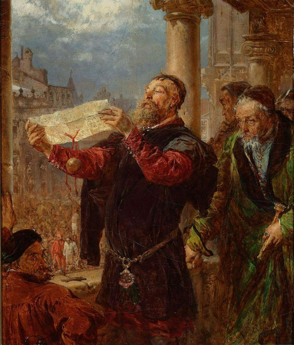 Judgement on Matejko Painting by Jan Matejko