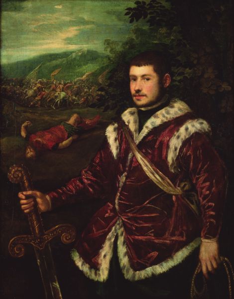 Portrait of a Young Man as David 