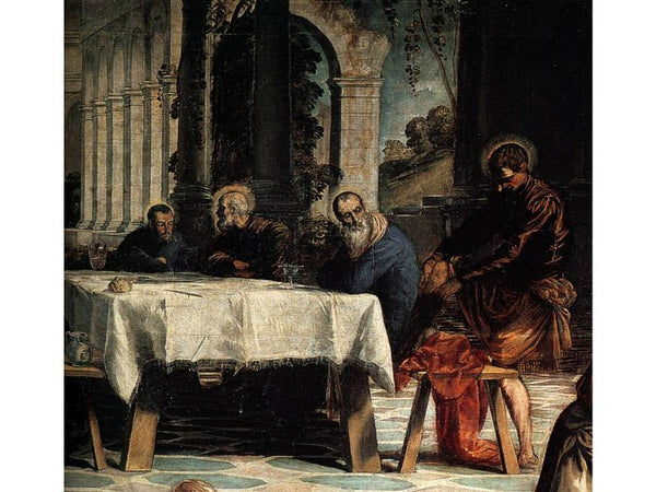 Christ Washing the Feet of His Disciples (detail) 2 