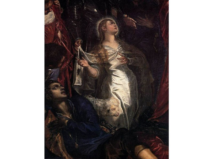 The Miracle of St Agnes (detail) 
