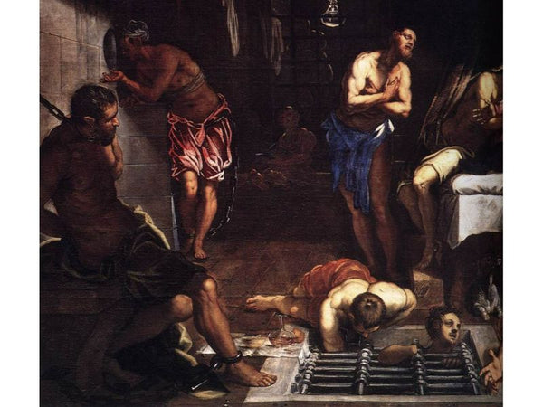 St Roch in Prison Visited by an Angel (detail 1) 