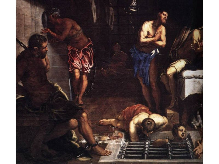 St Roch in Prison Visited by an Angel (detail 1) 
