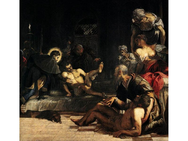 St Roch in the Hospital (detail 2) 