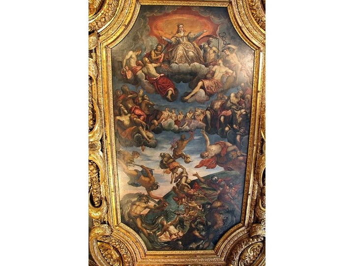 The Triumph of Venice, ceiling painting in the Sala del Senato 