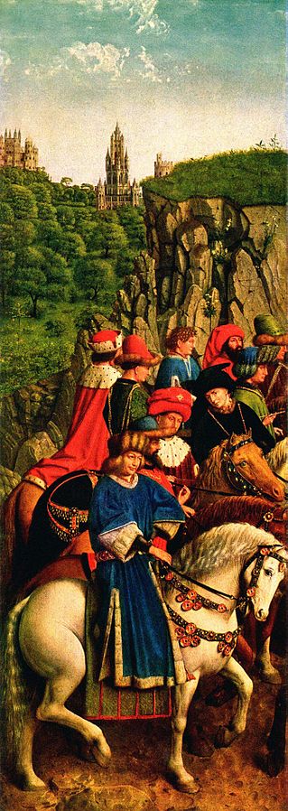 The Ghent Altarpiece- The Just Judges 1427-30 