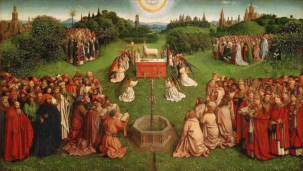 Adoration of the Mystic Lamb (The Ghent Altarpiece) 