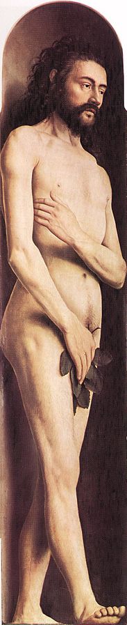 The Ghent Altarpiece- Adam 1425-29 