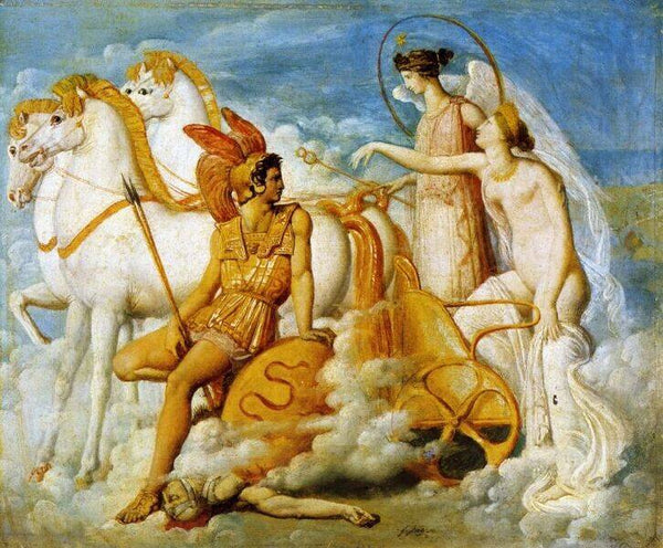 Venus, Wounded by Diomedes, Returns to Olympus 2 