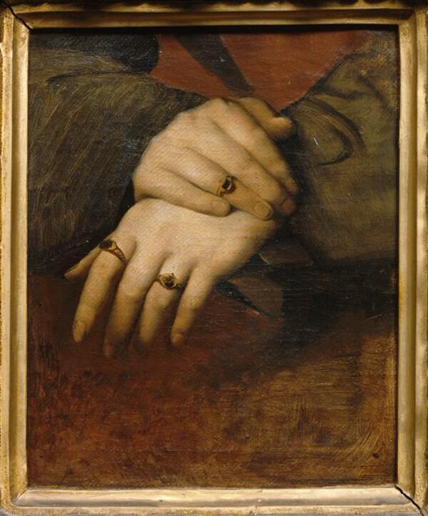 Study of a woman's hands 