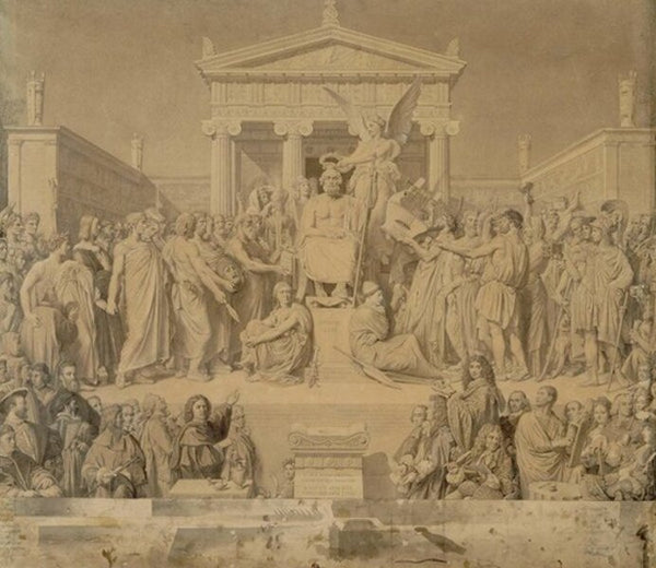 The Apotheosis of Homer 3 