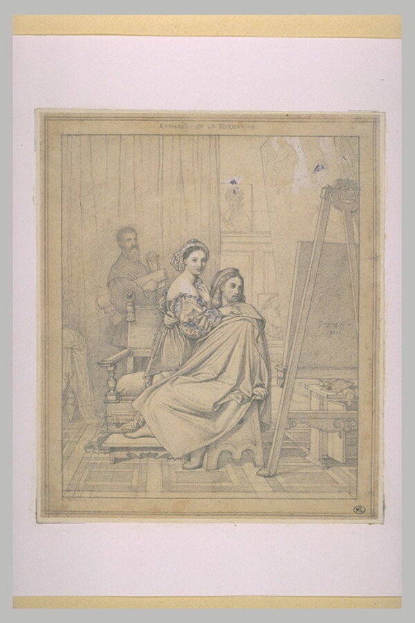 Raphael and the Fornarina 2 